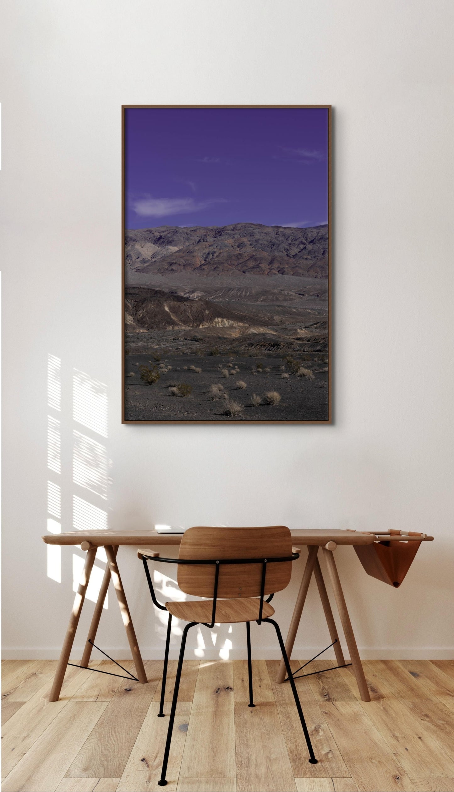 Mountain Purple Sky