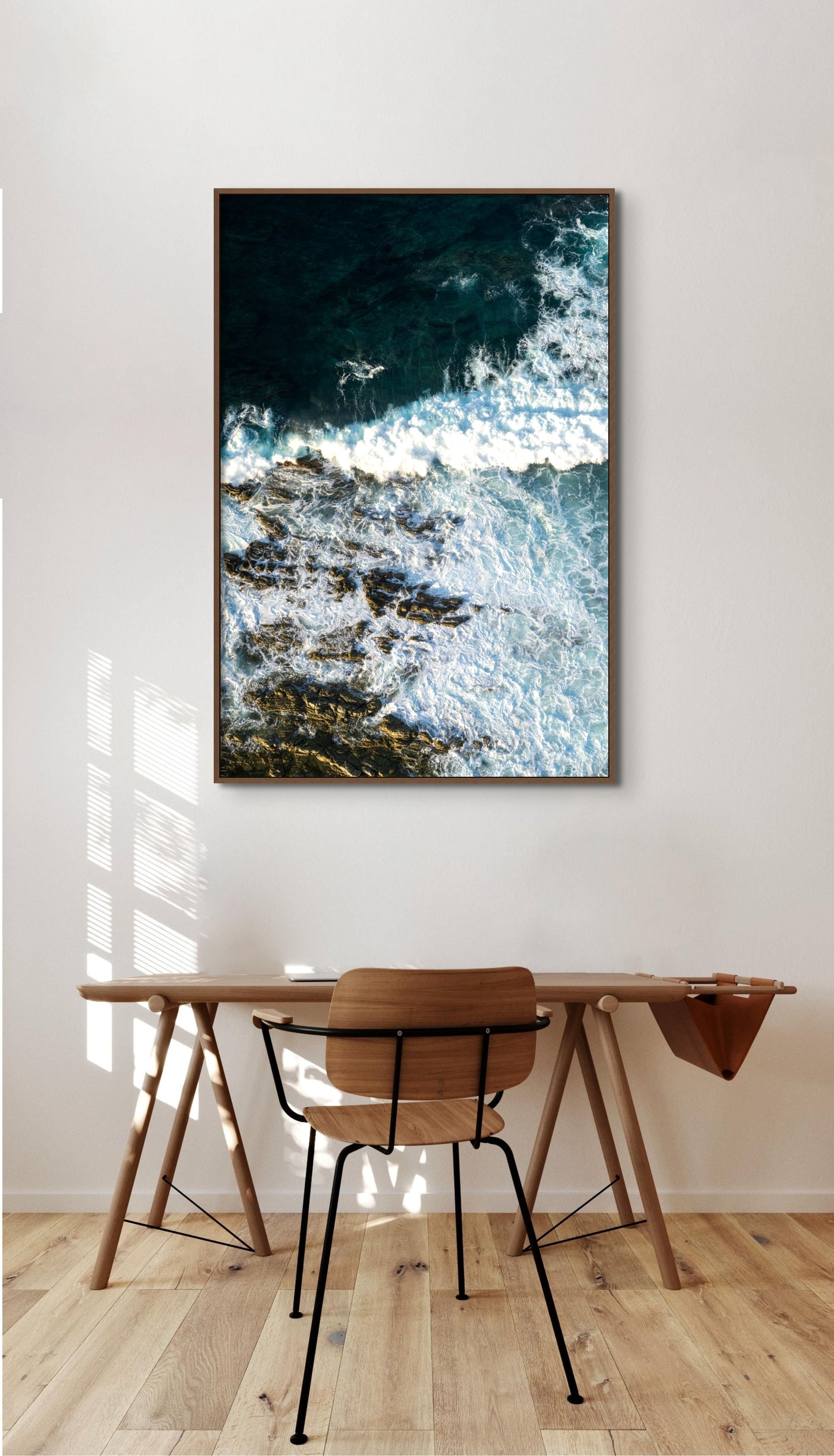 Wave Crashing on Rocks 2